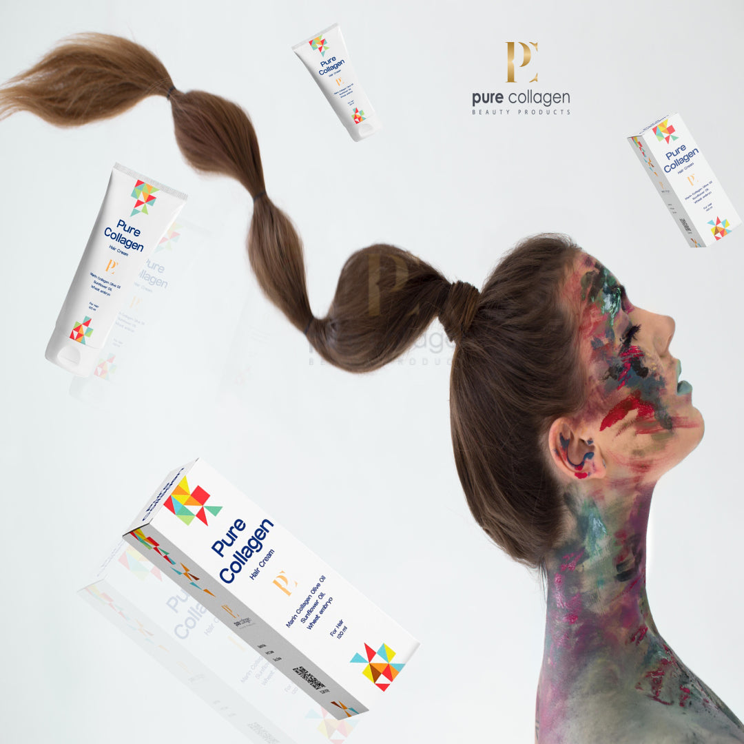 pure collagen Hair Creamبيور كولاجين الترميم