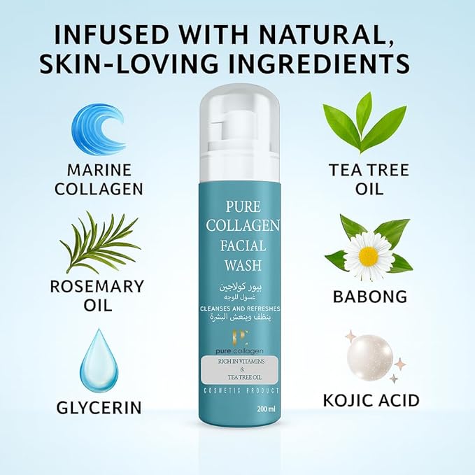 pure collagen FaciaL Wash