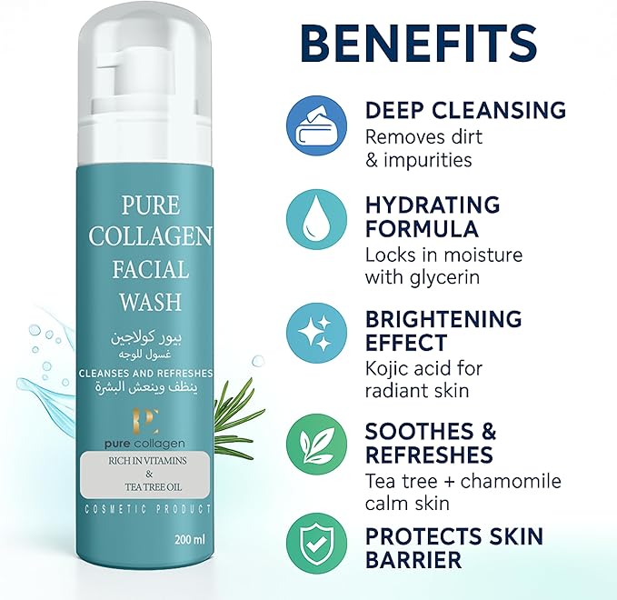 pure collagen FaciaL Wash