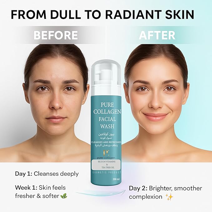 pure collagen FaciaL Wash