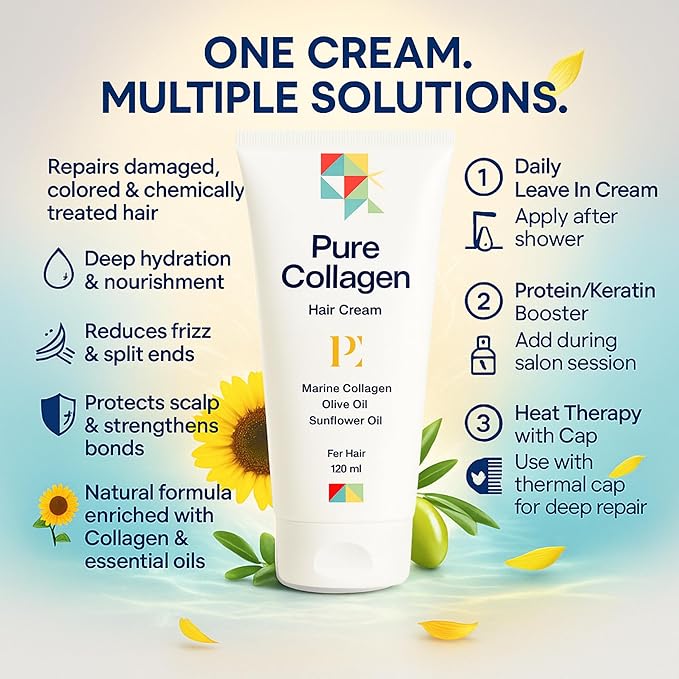 pure collagen Hair Cream