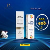 Special Offer - Pure collagen Anti Hair LOss + Pure collagen Hair cream